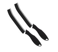 SGERUFZ Set 2 PCS Spazzola Dura - Spazzola per Fughe, Metallica, in Nylon, Angolare a Setole Dure, Multiuso per Pulizia Ruggine, Polvere, Muffa e Mildew in Fessure e Angoli