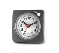 SGERUFZ Sveglia Analogica da Viaggio con Funzione Snooze e Luce, Mini Sveglia Compatta, Senza Tichettio con Meccanismo Silenzioso al Quarzo, Facile da Usare, Perfetta per il Rientro a Scuola