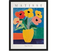 SGFGAD FHYWQ Henri Matisse Poster Henri Matisse Dipinto su tela《Vaso di fiori》di Henri Matisse Stampe Wall Art Immagine astratta per la decorazione domestica 40x60cm senza cornice