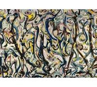 SGFGAD FHYWQ Jackson Pollock Poster Stampe A Colori Astratto Wall Art Picture Composizione Gotica Jackson Pollock Pittura Su Tela Per Home Decor 50x80cm Senza Cornice