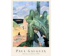 SGFGAD FHYWQ Paul Gauguin Poster Stampe Scenario Immagine Astratta A Colori Da Parete《Il Cristo Verde》Paul Gauguin Pittura Su Tela Per Decorazioni Domestiche 40x60cm Senza Cornice