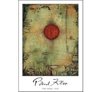 SGFGAD FHYWQ Paul Klee Poster Paesaggio Stampe A Colori Immagine Astratta Da Parete《The Edge 1930》Paul Klee Dipinto Su Tela Per Arredamento Salotto 40x60cm Senza Cornice