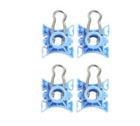 SGHFUVE Alzacristallo anteriore Elettrico Per Volvo 740 940 960 S80 XC70 Per XC90 V70 Per S60 Guida Alzacristalli Plastica Clip Scorrevoli Blocchi Scorrevoli(4 pezzi)