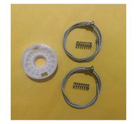 SGHFUVE Alzacristallo anteriore Elettrico Per Vw Per Passat Per Golf Per Bora Per Jetta Kit Di Riparazione Alzacristalli Clip Posteriore Sinistro-destro