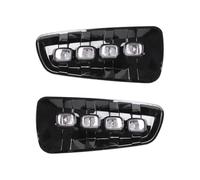 SGHFUVE Faretti Fendinebbia 1 Coppia Per Per Raptor Per SVT Per F150 2009 2010 2011 2012 2013 2014 Con Indicatori Direzione Fendinebbia Gialli Luci Diurne A LED DRL(Bianco)