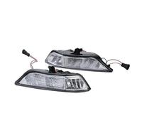 SGHFUVE Faretti Fendinebbia 2 Accessori Per Indicatori Di Direzione DRL A LED Con Fendinebbia Per Mustang 2015 2016 2017(Yellow DRL)