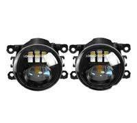 SGHFUVE Faretti Fendinebbia 2 X Per Mitsubishi L200 Per Strada Per Triton 2005-2019 60W 6000LM LED Lente H11 12V Camion Fendinebbia Sinistro + Destro(Type 1 White)