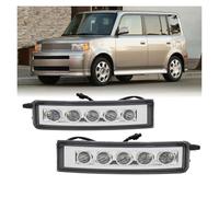 SGHFUVE Faretti Fendinebbia Kit Di Sostituzione Per Luci Diurne A LED Per Paraurti Anteriore 2 Pezzi Con Lampadina A LED E Cablaggio Per Scion XB 2003 2004 2005 2006 2007
