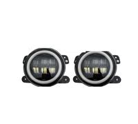 SGHFUVE Faretti Fendinebbia Luci Di Segnalazione Fendinebbia A LED Da 4 Pollici 30 W Per Jeep Per Wrangler JK 2007-2017 LJ TJ 2 Pezzi(2PCS B)