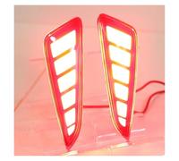 SGHFUVE Faretti Fendinebbia Per Toyota Per C-HR Per CHR 2016-2019 2020 Funzioni 2 In 1 Riflettore A LED Fendinebbia Posteriore Luce Di Marcia Posteriore Paraurti Luce Freno(A)