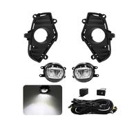 SGHFUVE Faretti Fendinebbia Per Toyota Per RAV4 2019 2020 2021 Luce Di Guida Auto Alogena Luce Diurna Impermeabile Luce Di Marcia Diurna DRL Angel Eyes Fendinebbia Led(Led Fog Lamp)