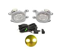 SGHFUVE Faretti Fendinebbia Per Toyota Per RAV4 Per RAV 4 2023 2024 Faro Fendinebbia Copertura Fendinebbia Griglia Cornice Interruttore Fari Fendinebbia Anteriori A LED(Yellow fog and wire)