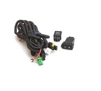 SGHFUVE Faretti Fendinebbia Per VW Per Jetta 6 A6 MK6 2011 2012 2013 2014 Fendinebbia A LED Paraurti Anteriore Copertura Griglia Cornice Cornice Filo(Wires)