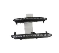 SGHFUVE Faretti Fendinebbia Un Set Per Q7 2006 2007 2008 2009 LED DRL Luci Di Marcia Diurna Fendinebbia Con Indicatore Di Direzione Giallo(Bianco)