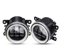 SGHFUVE Fendinebbia 2 X Per Subaru Per Forester Per WRX STI Per Impreza XV Per Outback Per Legacy Angel Eye Fendinebbia Auto LED Lente DRL Lampada Guida 12V(Yellow and Yellow)