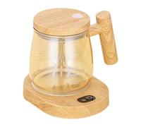 Sghtil autoagitante | Bicchiere elettrico ad alta velocità, da caffè ricaricabile per miscelare il caffè, di agitazione in borosilicato alto per uffici domestici