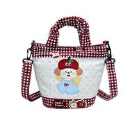 Sghtil Borsa a secchiello | Borsa tote da donna leggera con motivo cartone animato, grande capacità leggera, tote casual per uscire tra amici e famiglie, con stampa giocosa