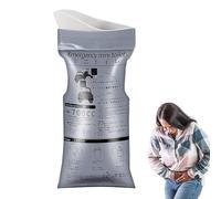 Sghtil Borsa per orinatoio unisex, borsa per urina da viaggio | Vaso da viaggio a prova di perdite - Campeggio sicuro, compatto e pieghevole, igiene e igiene per ingorghi, navi, danni ai trasporti