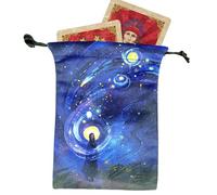 Sghtil Borsa Per Tarocchi | Portacarte In Tessuto Per Tarocchi Oracolo - Custodia Vintage Carina Per Bambini Divinazione Gioco Festa di Halloween