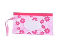 Sghtil Borsa riutilizzabile per salviettine umidificate, impermeabile, riutilizzabile, con cinturino da polso, porta salviette con design in stile bohémien, per viaggi