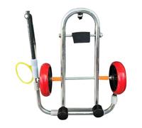 Sghtil Carrello sollevatore per WC, martinetto per installazione WC, strumento di supporto portatile per riparazione e posizionamento 'idraulico per un facile trasporto e utilizzo