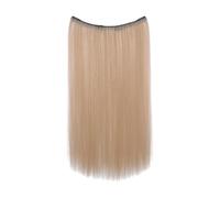 Sghtil Clip per capelli umani in estensioni, estensioni dei capelli umani Clip Ins,Evidenzia i messaggi di capelli falsi - Parrucca invisibile alla ricerca naturale, postima dritto di 20