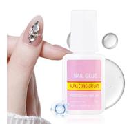 Sghtil Colla per Strass | 45g Adesivi Forti | Colla Per Unghie Charm - Per Manicure Salone Casa Spa Cura Matrimonio Festa Nuziale Vacanze Estive Lavori Artigianali Quotidiani Arte Della Scultura