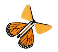 Sghtil Farfalla volante, biglietti di auguri con farfalla, con elastico, accessorio per esperimenti scientifici per compleanni per bambini, matrimoni, premi didattici