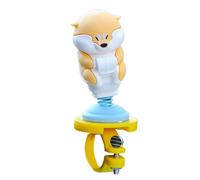 Sghtil Figura da motociclista per ciclisti - Agitare dolce salto di cane anime bambola - Manubrio adorabile accessorio per saltare per attività all'aperto, guida, guida