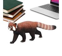 Sghtil Figura di Panda Rosso, Statuetta di Panda Rossa,Decorazione per la casa in PVC Red Panda Model Figure - Artigianato in miniatura da collezione squisito, Animali da tavolo per il soggiorno