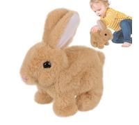 Sghtil Giocattoli di Coniglio, Giocattolo di Peluche di Coniglio - Pasqua Elettrico per Animali da Compagnia Peluche - Accessori per la Decorazione Casa a Mano, Ornamento di Favori di Festa