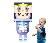 Sghtil Giocattolo di ammollo Piscina, Giocattoli Piscina a Getto - Giocattoli d'acqua Testa Piazza Testa del Cortile,Giochi di nuoto interattivi all'esterno per il bambino 3-12