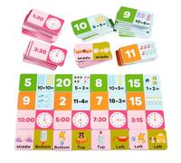 Sghtil Giochi d'addizione - Giocattolo educativo in legno per stimolare l'intelligenza | Set di apprendimento materno per 6-8 anni -, Vocabolario e Viaggi per casa e scuola