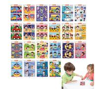 Sghtil Gioco di memoria per bambini | Trova le differenze Carte - Formazione a concentrazione Giocattoli Educativi Per Bambini Con Promozione Educativa Precoce