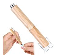 Sghtil Magneti per unghie, utensili magnetici - forte manico in legno magnetico per unghie, penna cilindrica multifunzionale, dispositivo rimovibile fatto a mano, per manicure per salone