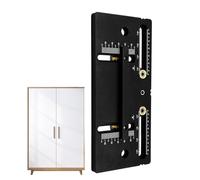 Sghtil Maniglia per porta dell'armadietto, precisione regolabile per fori - guide precise per maniglie delle porte e armadi - Pomelli e maniglie per armadi