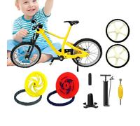 Sghtil Modello di Ciclo in Piccoli Giocattoli Ciclo,Giocattoli Ciclo Sportivo con modificabili - Novità Sport Ufficio Decorazione per la Biblioteca, Il Bordo