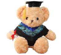 Sghtil Orso di Laurea in Peluche, Orso di Laurea - Cuscino da Lanciare per Le | La Laurea Porta per Lei, per l'Università, il liceo, un Animale di Peluche