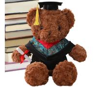 Sghtil Orso di Laurea Orso di Felpato, Cuscino di Lancio Dolce Bambola Collezionabile, Laurea Porta per Lei, per l'Università, Il Liceo, Un Animale