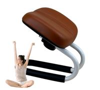 Sghtil Panchina di preghiera, sedile di meditazione - Ginocchia di altezza regolabile per pregare con cuscino di spugna,Manica non slittata, accessori di meditazione, sedia portatile per lo studio di