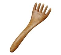 Sghtil Pettine per cuoio capelluto in legno, a cinque artigli, multiuso, raschietto manuale, massaggiatore per la testa, strumento sha portatile per rilassamento, casa, sollievo