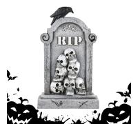 Sghtil Pietre tombali Halloween all'aperto,Decorazioni di tombe per il Cimitero | Segni e stele in miniatura per accessori, artigianato, Cimitero, recinzione, prato, decorazione esterna