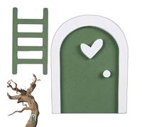 Sghtil Porta delle fate da parete | Porta della casa delle fate | Decorazioni stravaganti e con per casa fuori cortile paesaggio scrivania stanza dei bambini