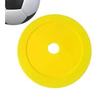 Sghtil Punti di marcatura piatti, 15 cm, rotondi, piccoli dischi di marcatura - morbidi accessori da calcio - per scuola, club, allenamento di squadra, coaching per adulti e giovani atleti