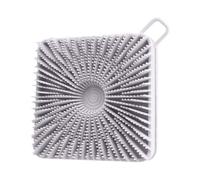 Sghtil Purificatore del corpo in silicone, massaggiatore del cuoio capelluto per capelli | Purificatore per corpo a doppio lato in silicone - 2 in 1 Brusca per shampoo massaggiatore per cuoio