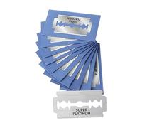 Sghtil Ricariche Rasoio | 10 Pezzi Testine di Rasoio Doppio Tagliente Sostituzione - Accessori da Rasatura Manuale Unisex per Viaggio, Salone di Parrucchiere e