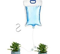 Sghtil Sacchetti per irrigazione per piante da 5,2 l, per irrigazione a goccia, regolabile, da appendere, per posto di lavoro, aiuole, giardini, aiuole, serre, esterni, balcone, alberi