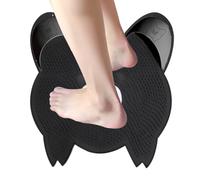 Sghtil Scrubber per Piedi in Silicone per Doccia,Scrubber Piedi Per Doccia - Con Ventose Esfoliante Asciugatura Rapida Rimuovi Calli Spazzola Da Parete Antiscivolo Per Pulizia Bagno Anziani Cura