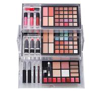 Sghtil Set da trucco per adolescenti, per principianti, set regalo professionale per trucco, per sopracciglia, mascara, palette di ombretti per gli amanti del trucco, donne,