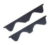 Sghtil Set di 2 protezioni per stufe - Copertura in acciaio, retrattile, per piani di lavoro della cucina, piano cottura, forno a microonde, lavello